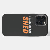 Ik ben in de schotel, grappige woordspeling, laste iPhone hoesje (Achterkant horizontaal)