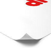 Ik ben in de verpleegschool - gekleed poster (Hoek)