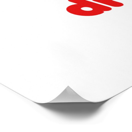 Ik ben in de verpleegschool - gekleed poster (Hoek)