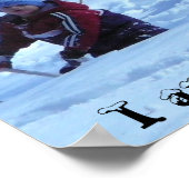 Ik ben in Diep. . . (kind en hond) Poster (Hoek)