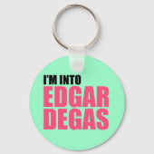 Ik ben in Edgar Degas Sleutelhanger (Voorkant)