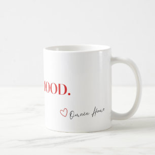 Ik ben in een Mood Mok   Grappige Minimalistische 