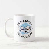 Ik ben in een Relatie van het Cirrus Funny Cloud Koffiemok (Links)