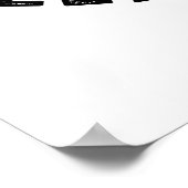 Ik ben in een Relatie van het Cirrus Funny Cloud Poster (Hoek)