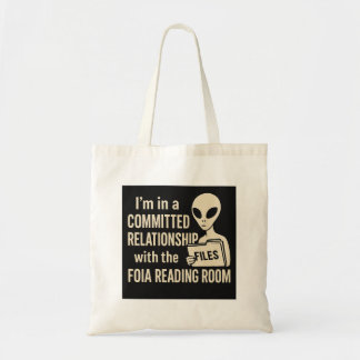 Ik ben in een toegewijd Relatie met de FOIA Read Tote Bag