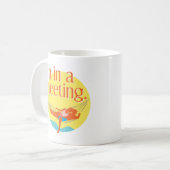 Ik ben in een vergadering koffiemok (Voorkant links)