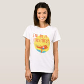 Ik ben in een vergadering t-shirt (Voorkant volledig)