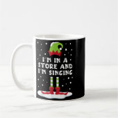 Ik ben in een winkel en ik zing Elf Matching Famil Koffiemok (Links)