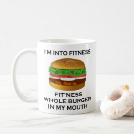 Ik ben in Fitness Burger Koffiemok