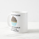 Ik ben in Fitness Cupcake Koffiemok (Voorkant links)