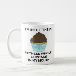 Ik ben in Fitness Cupcake Koffiemok