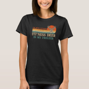 Ik ben in Fitness Deer in mijn vriesdroger T-shirt