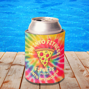 Ik ben in Fitness Fit'ness Pizza in mijn mond Blikjeskoeler