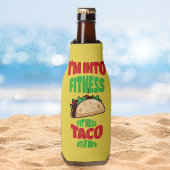 Ik ben in Fitness Fit'ness Taco in mijn mond Flesjeskoeler
