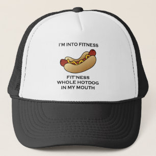 Ik ben in Fitness Hot Dog Trucker Pet