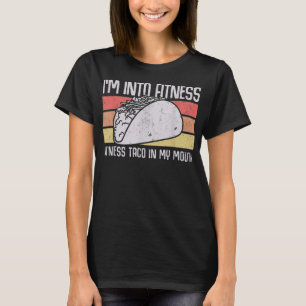 Ik ben in Fitness Taco in Mijn Mouth mannen jeugd T-shirt