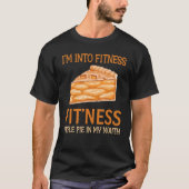Ik ben in fitnessruimte... Ness Apple Pie in m T-shirt (Voorkant)