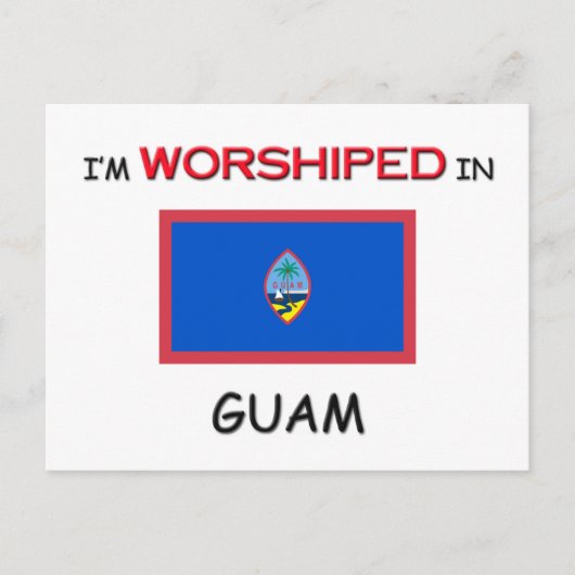Ik ben in GUAM geworsteld Briefkaart (Voorkant)