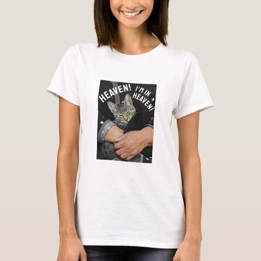 Ik ben in Hemel (licht) T-shirt (Voorkant)
