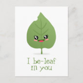 Ik ben in je. briefkaart (Voorkant)