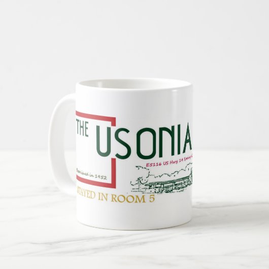 Ik ben in kamer 5 gebleven - mok (Voorkant links)