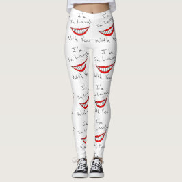 Ik ben in lachen met jou leggings