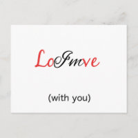 Ik ben in Liefde (met jou) — Rebus Puzzle-kaart!