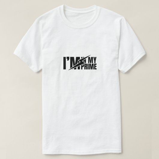 Ik ben in mijn bloei t-shirt (Design voorkant)