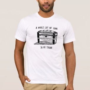 Ik ben in mijn Trunk, Antiek Pirate Chest T-shirt