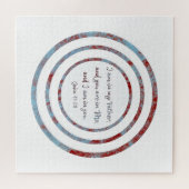 Ik ben in mijn vader Johannes 14:20 Legpuzzel (Horizontaal)