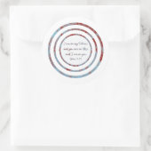 Ik ben in mijn vader Johannes 14:20 Ronde Sticker (Tas)