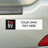 IK BEN IN NY MANNEN GEMAAKT -.png Bumpersticker (Op auto)