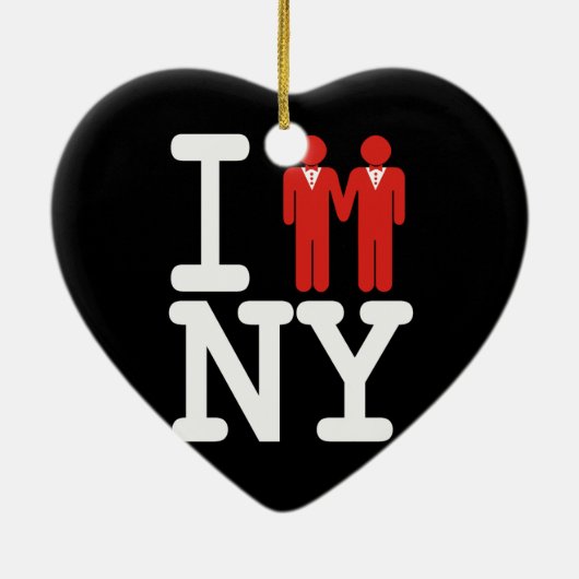 IK BEN IN NY MANNEN GEMAAKT -.png Keramisch Ornament (Achterkant)