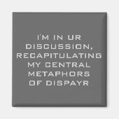 Ik ben in onze discussie magneet (Voorkant)