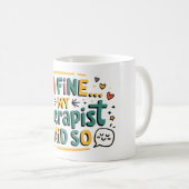 Ik ben in orde 2 koffiemok (Voorkant rechts)