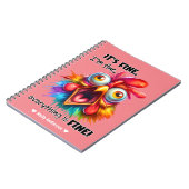Ik ben in orde, alles is Funny Chicken Notitieboek (Linkerzijde)