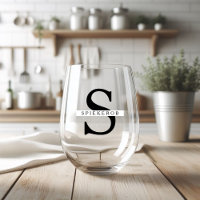 'Ik ben in orde, alles is in orde' Wijnglas"