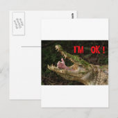 Ik ben in orde. briefkaart (Voorkant / Achterkant)