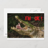 Ik ben in orde. briefkaart (Voorkant / Achterkant)