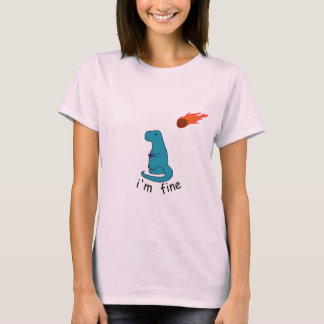 " ik ben in orde " dino t-shirt
