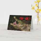 Ik ben in orde. kaart (Gele Bloem)