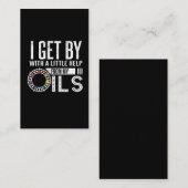 Ik ben in orde met mijn Essential Oils Visitekaartje (Voorkant / Achterkant)