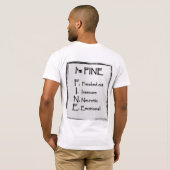 Ik ben in orde t-shirt (Achterkant volledig)