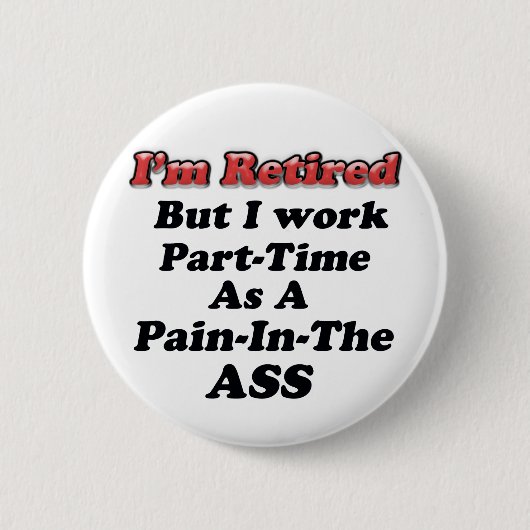 Ik ben in rust ronde button 5,7 cm (Voorkant)