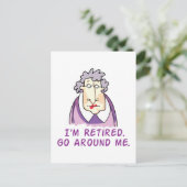 Ik ben in ruste briefkaart (Staand voorkant)