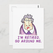 Ik ben in ruste briefkaart (Voorkant / Achterkant)