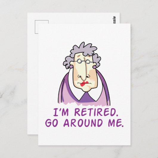 Ik ben in ruste briefkaart (Voorkant / Achterkant)