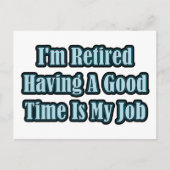 Ik ben in ruste briefkaart (Voorkant)