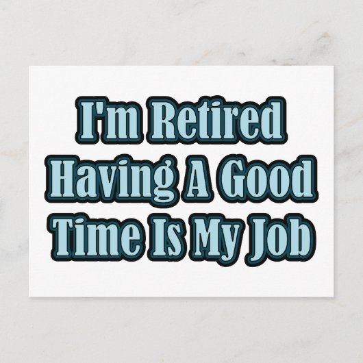 Ik ben in ruste briefkaart (Voorkant)