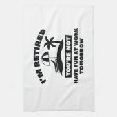 Ik ben in ruste theedoek (Verticaal)